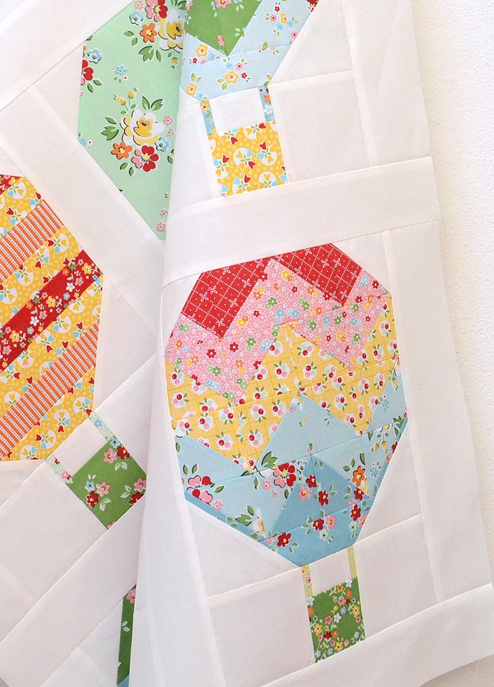 Rise Quilt made with Bloom and Bliss and Backyard Roses fabric