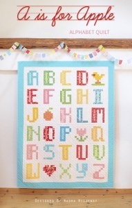A is for Apple Alphabet Quilt Pattern by ellis & higgs