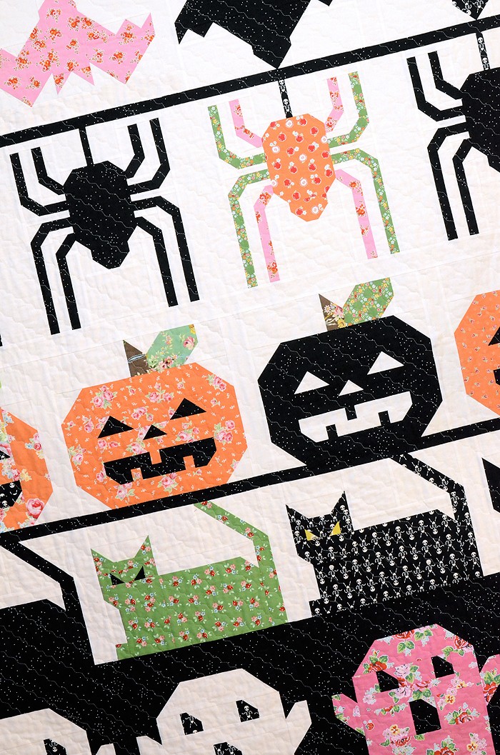  Creepy Critters Halloween Quilt Pattern