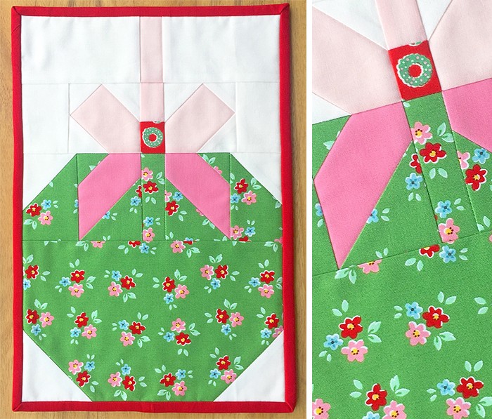 Christmas Ornament Quilt Pattern by Nadra Ridgeway of ellis & higgs