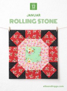 6 Koepfe 12 Bloecke Januar Block Rolling Stone - Nadra Ridgeway von ellisandhiggs