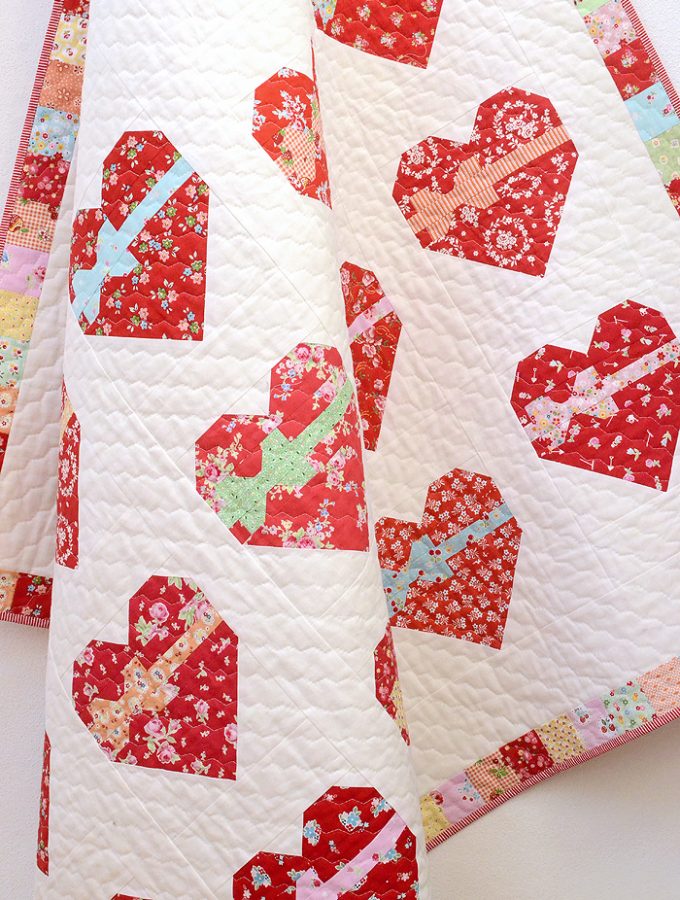 Sweetheart Quilt Pattern by Nadra Ridgeway of ellis & higgs