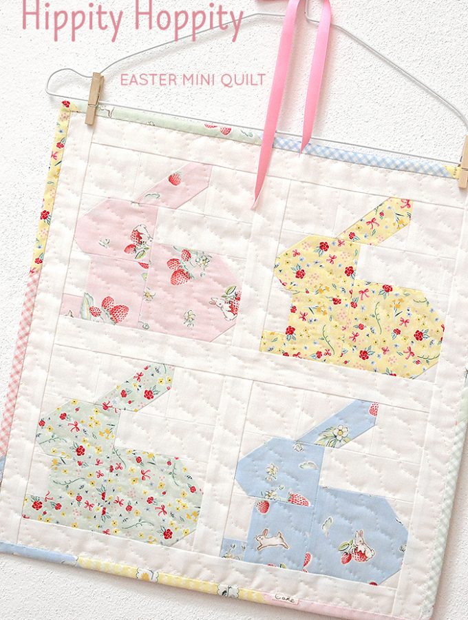 Hippity Hoppity Mini Quilt Pattern by Nadra Ridgeway of ellis & higgs