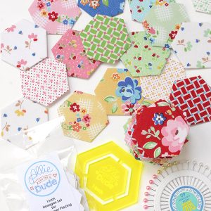 English Paper Piecing -Allie and the Dude Arbor Blossom Hexagons