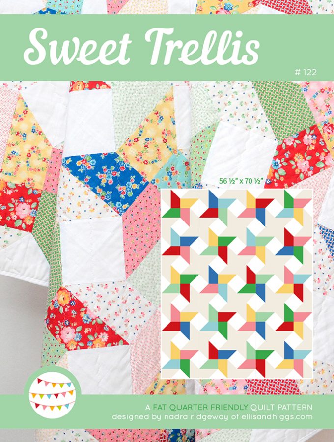 Sweet Trellis Pattern by Nadra Ridgeway of ellis & higgs
