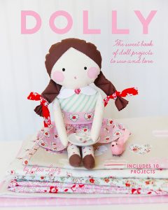 This cute pillow is my project for the Dolly Book Tour - Ndra Ridgeway of ellis & higgs