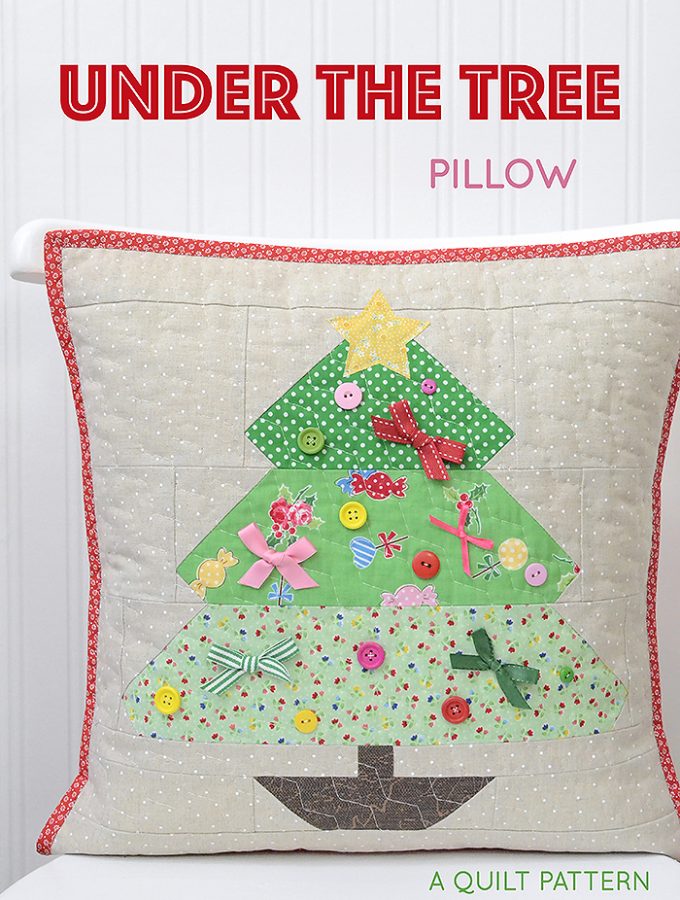 Under the Tree Quilted Pillow by Nadra Ridgeway of ellis & higgs