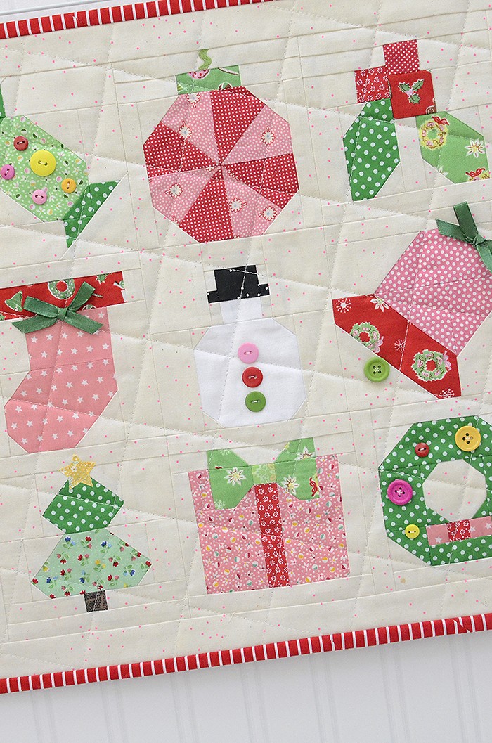 Holly Jolly Christmas Quilt Pattern by Nadra Ridgeway of ellis & higgs