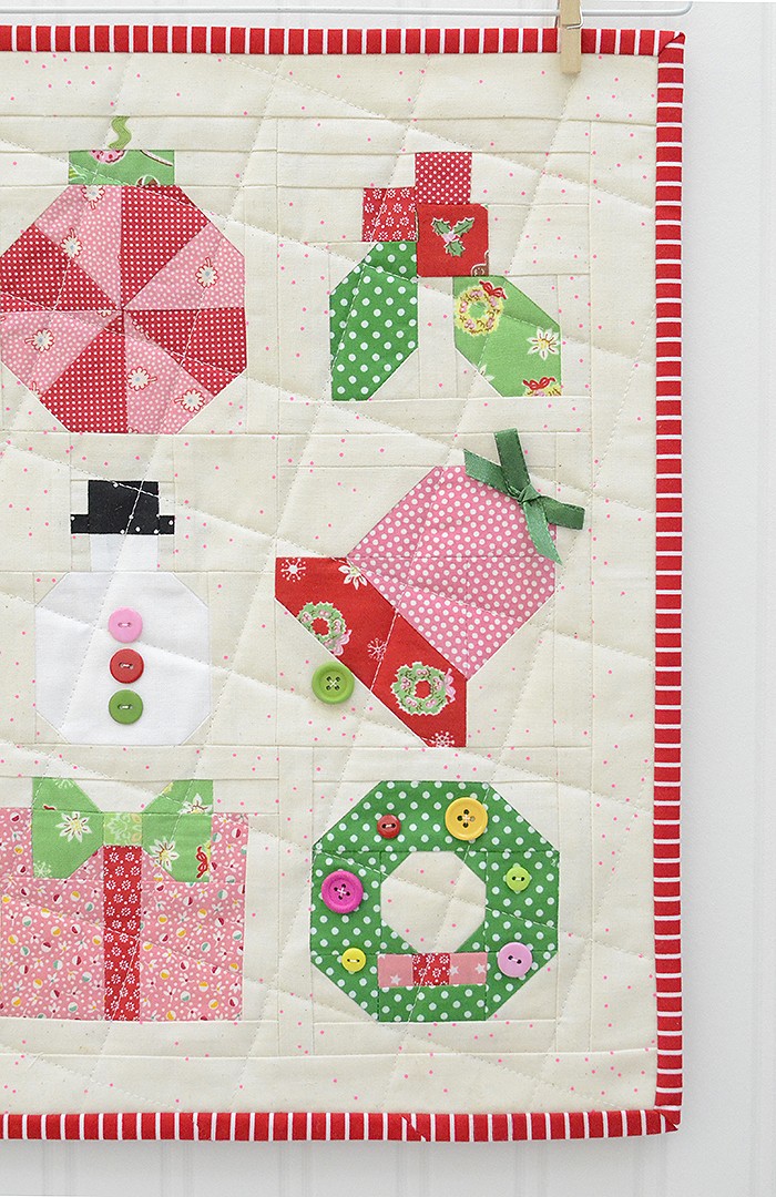 Holly Jolly Christmas Quilt Pattern by Nadra Ridgeway of ellis & higgs
