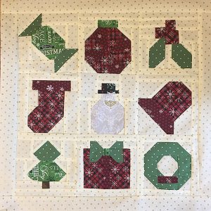 Holly Jolly Mini Christmas Sampler Quilt