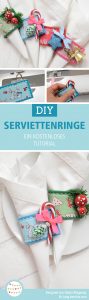 DIY Serviettenringe - Bernina Blog Adventskalender