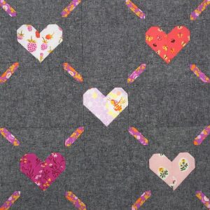 Love Is All Around - Valentine's Day Quilt Pattern by Nadra Ridgeway of ellis & higgs