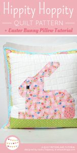 Easter Bunny Pillow Tutorial, Nadra Ridgeway, ellis & higgs