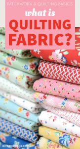 Was sind Patchworkstoffe? What is Quilting Fabric?