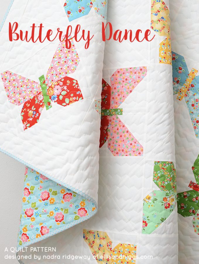 Butterfly Quilt Pattern by Nadra Ridgeway of ellis & higgs