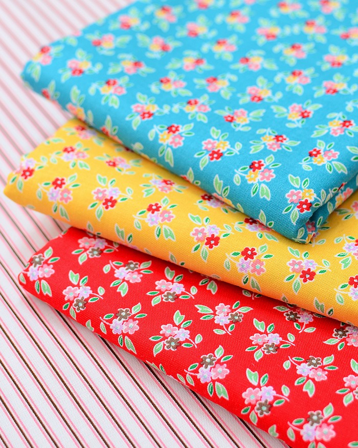 My new fabric line Mon Beau Jardin is here! By Nadra Ridgeway of ellis & higgs for Penny Rose Fabrics / Riley Blake Designs