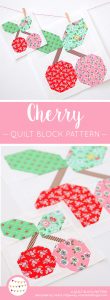 Cherry Quilt Block Pattern