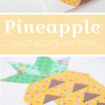 Pineapple Quilt Block Pattern