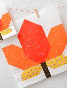 Maple Leaf Quilt Block Pattern by Nadra Ridgeway of ellis & higgs