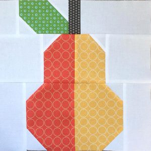 Pear Quilt Block Pattern by Nadra Ridgeway of ellis & higgs