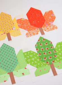Fall Sampler Quilt Sew Along - Maple Leaf Quilt Block