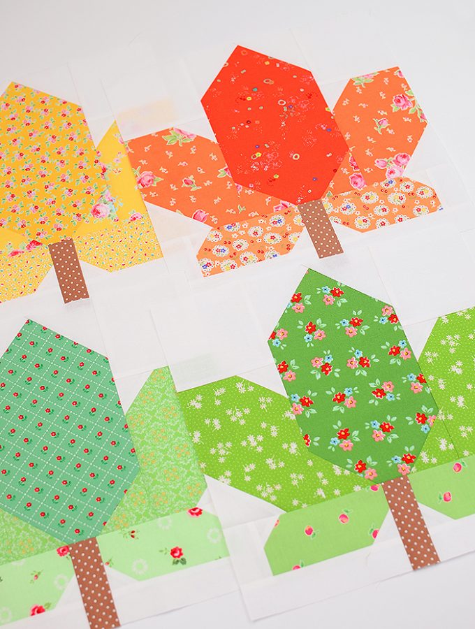 Fall Sampler Quilt Sew Along - Maple Leaf Quilt Block