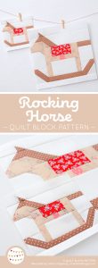Quilt Block Pattern Rocking Horse 1