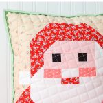 Santa Claus Quilt Block Pattern - Christmas Quilt Pattern