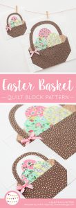 Easter Basket Quilt Block - Easter Quilt Patterns