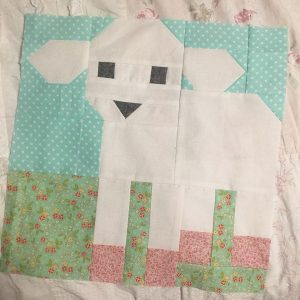 Little Lamb Quilt Block - Easter Quilt Patterns