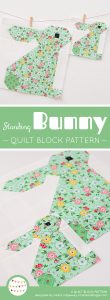 Standing Bunny Quilt Block - Easter Quilt Patterns