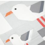 Seagull quilt block in two sizes