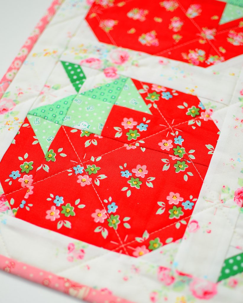 A Strawberry Quilt Pattern ellis & higgs