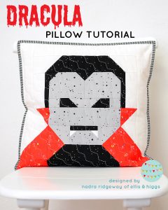 Dracula Pillow Pattern