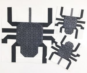 Spider quilt blocks