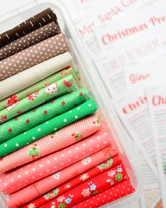 Christmas quilting fabric