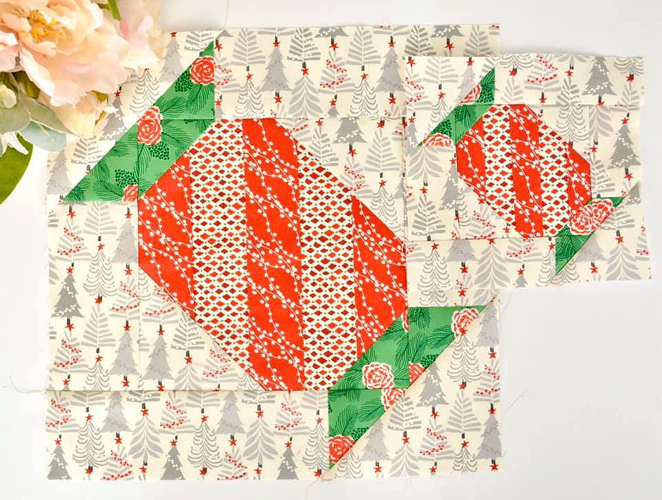 Christmas Candy quilt blocks