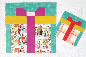 Christmas Present quilt blocks