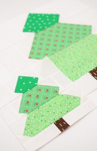 Christmas Tree quilt blocks