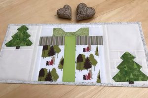 Christmas Tree mini quilt