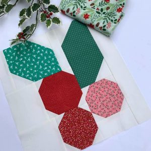 Holly Berry quilt block