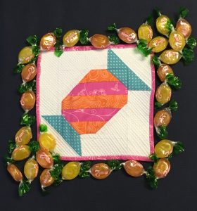 Christmas Candy Quilt Block