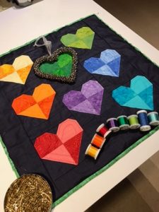 Heart Mini Quilt