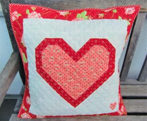 XOXO Quilted Pillow