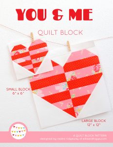 Heart Quilt Pattern Cover
