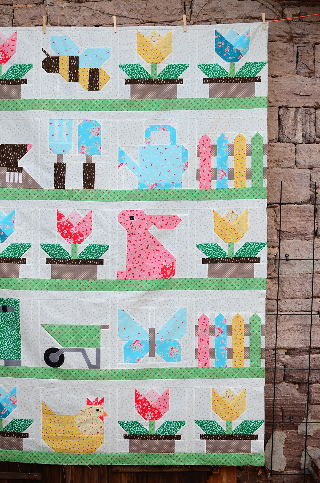 Country Garden quilt pattern