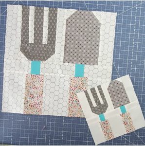 Fork & Trowel quilt pattern