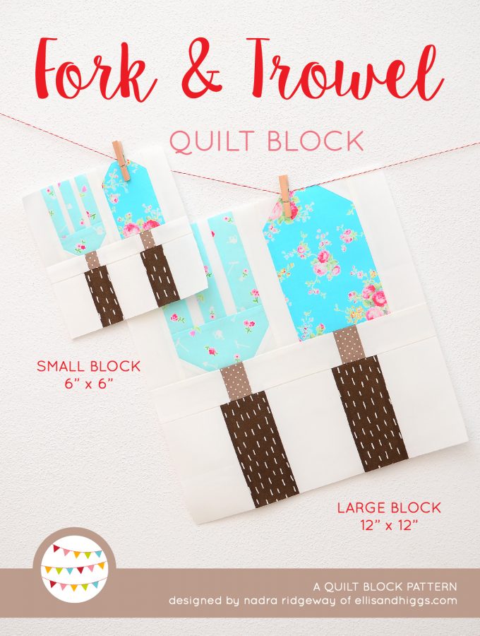 Fork & Trowel quilt blocks