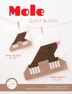 Mole quilt blocks