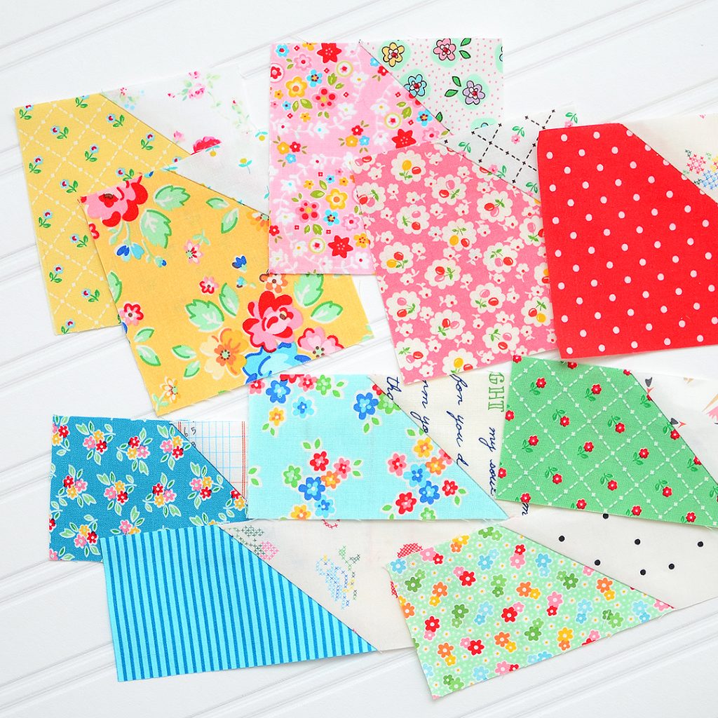 How to Make Easy Corner Triangles ellis & higgs